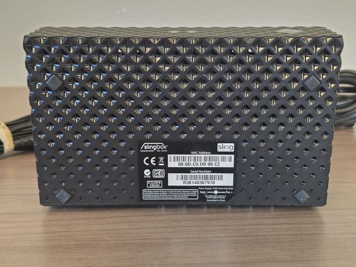 Sling Media Slingbox 350 Digital HD Media Streamer 753960013220| eBay