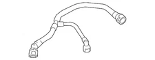 Genuine GM PCV Valve Tubing 12640659