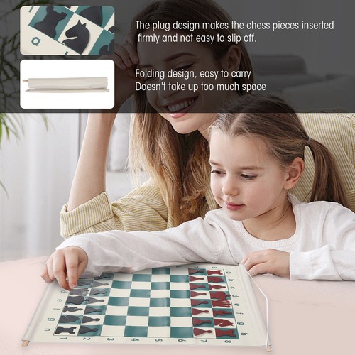 Chess Demonstration Board Set Chess Demonstration Board Foldable FA - Bild 19 von 22