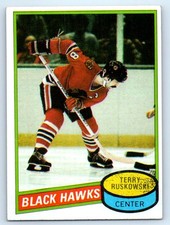 1980-81 Topps #119 Terry Ruskowski Chicago Blackhawks