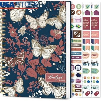 Budget Planner 2025 Financial Organizer Expense Tracker Savings Calendar Guide