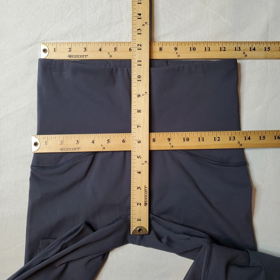 Леггинсы Spanx женские размер M Booty Boost активные 7/8 высокая талия темно-серые 50186R - Изображение 2 из 4