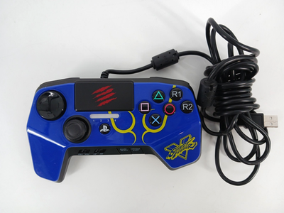 Mad Catz Street Fighter V Blue Arcade FightPad Pro PS3 PS4 Mad Catz Street Fighter V Blue Arcade FightPad Pro PS3 PS4
