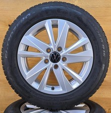4x Original VW Touran II 5TA 16 Zoll Winterräder 5TA601025Q Pirelli Seal-Inside