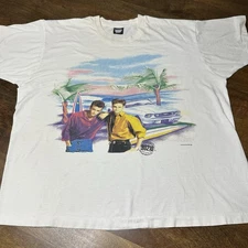 Vintage 90s Beverly Hills 90210 Brandon Dylan Shirt Luke Jason XXL