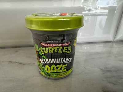 Vintage 1988 TMNT Retromutagen Ooze Slime Can FACTORY SEALED Ninja Turtles