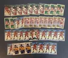 (40) Assorted 1991 Niklas Lidstrom Rookie Card Lot Score Upper Deck Pinnacle