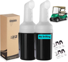 Golf Cart Sand Bottle with Holder, No Drilling Needed Universal for EZGO Club Ca