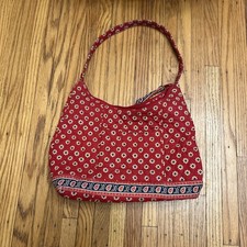 Vera Bradley Retired Red Provential Bag Front pocket