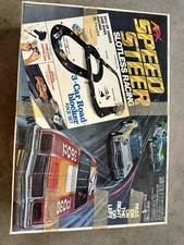 1979 Aurora AFX Speed Steer Slotless Racing Car Set(Untested And Incomplete?)