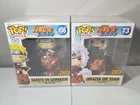 Funko Pop Lot NARUTO On GAMAKICHI & JIRAIYA On TOAD Hot Topic #106 #73 Brand New