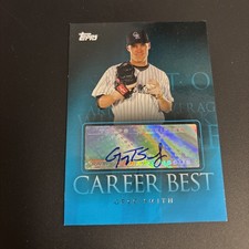 2009 Topps Career Best Autograph Greg Smith