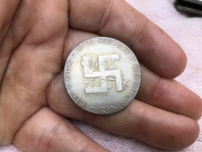 GERMAN WWII One Leader Country People COMMEMORATIVE COIN