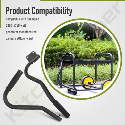 Generator Wheel Kit for Champion 2800-4750-Watt Generators with Folding Handl... - Picture 5 of 8