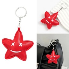 Creative Keychain Pendant PU Leather Keyring For Daily Use And Gift Giving