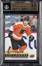 2018 UD CANVAS #C228 OSKAR LINDBLOM BGS 9.5