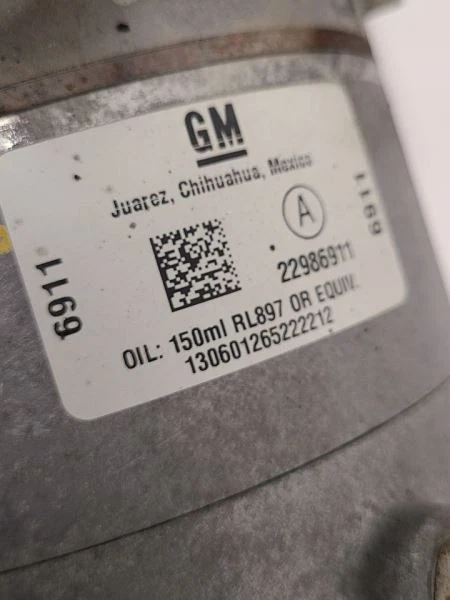 Buick Lacrosse 2013 14 2015 3,6 L compresor de aire acondicionado 23105377 Foto 2 de 4