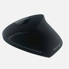 TECKNET Vertical Ergonomic Wireless Bluetooth Mouse Quiet 4800 DPI Optical