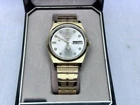 Vintage SEIKO 5 Automatic Day Date movement 6309A japan made men's Gold Tone