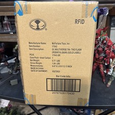 McFarlane DC Multiverse THE FLASH DC Rebirth Black  & White Figure Gold BBTS