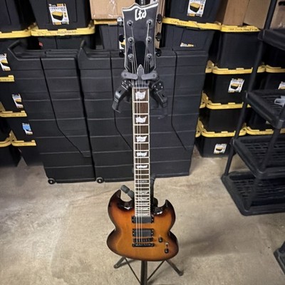 LTD Viper-400 Electric Guitar Brown Sunburst 6 String Right-Handed w/ Case