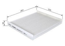 Filtre d'habitacle Hyundai SANTA FE