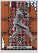 2022 Panini Mosaic Reactive Orange Mosaic Prizm Kyle Juszczyk #226 19wa