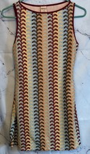 Forever 21 Zigzag Sleeveless Mini Dress S NWT