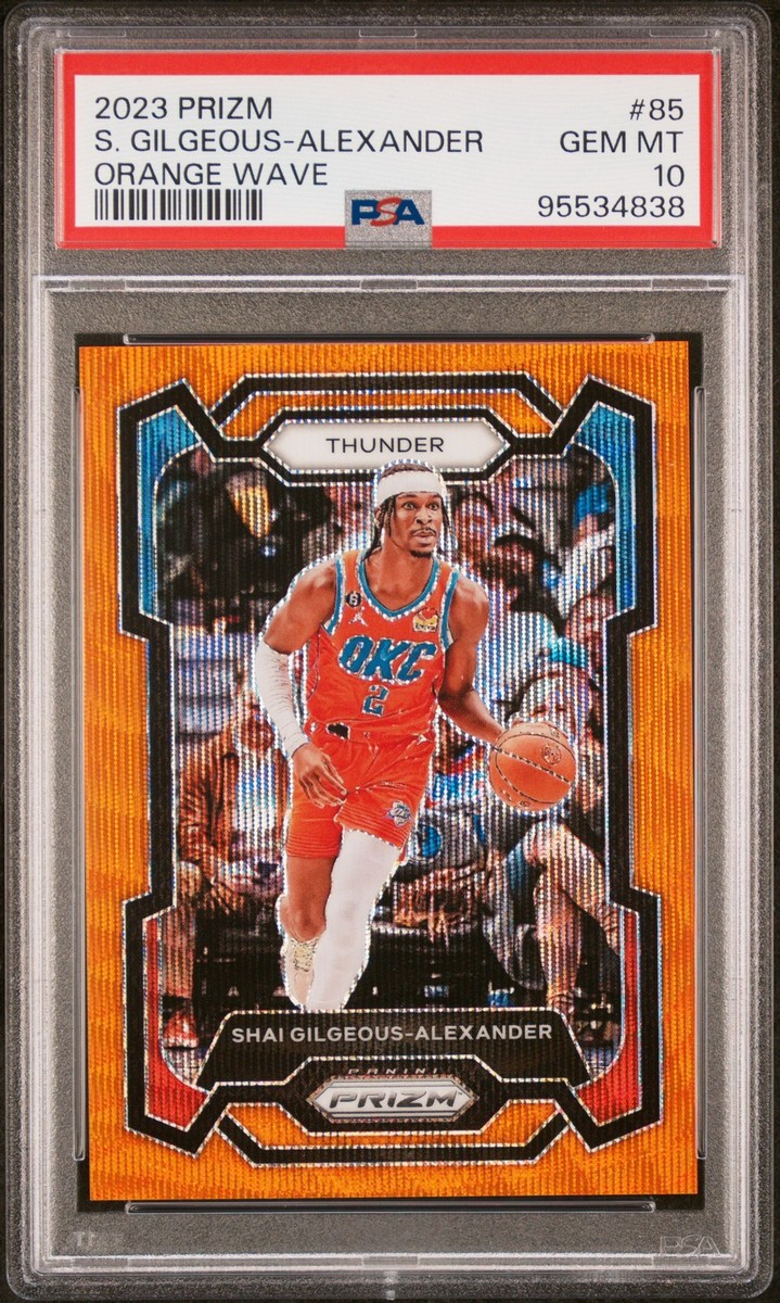 2023-24 Panini Prizm - Shai Gilgeous-Alexander #85 Orange