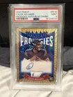 Caleb Williams 2024 Topps Finest Prodigies Rookie #P-CW RC Auto Blue /99 PSA 9