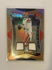 2021 Certified Baker Mayfield Certified Gamers Mirror Bronze /199 (Game Worn)
