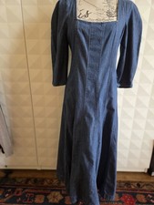 M&S ABITO MIDAXI DENIM LAVATO, MANICA 3/4. TAGLIA 10R. Nuovo con etichetta