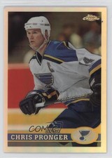 1999-00 Topps Chrome Refractor Chris Pronger #79 HOF 6m1