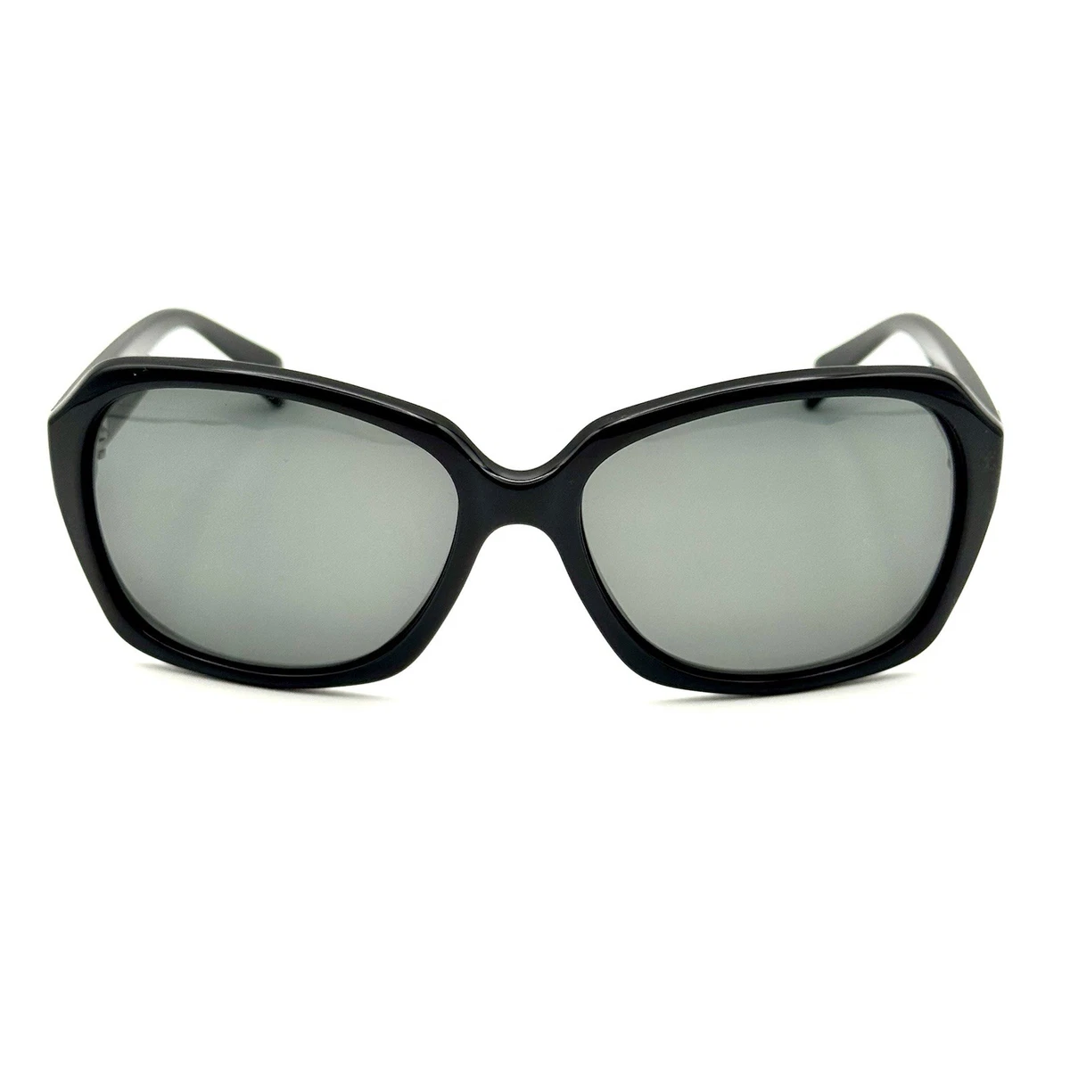 Vintage DKNY B&L Sunglasses EASTSIDE K0108H Black Oversize Frames w/ Gray Lenses BAUSCH & LOMB THICK BLACK DKNY UPTOWN K0112H SUNGLASSES  main image 2