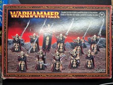 10x Warhammer Dunkelelfen Elfen Black Guard / Henker Har Ganeth komplett 