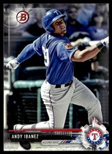 2017 Bowman Draft Andy Ibanez Texas Rangers #BD-108