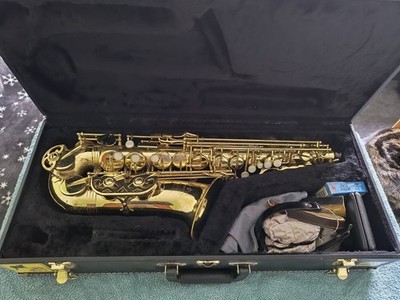 Alt Saxophon Evette Buffet Crampon inkl. Blattschneider, Koffer, Trageriemen