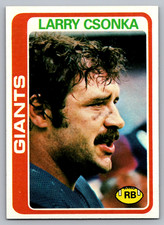 1978 Topps #25 Larry Csonka New York Giants
