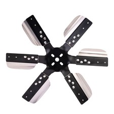 Derale Engine Cooling Fan 17017 Heavy Duty 17 In. 6 Blade Mechanical Black Derale Engine Cooling Fan 17017 Heavy Duty 17 In. 6 Blade Mechanical Black