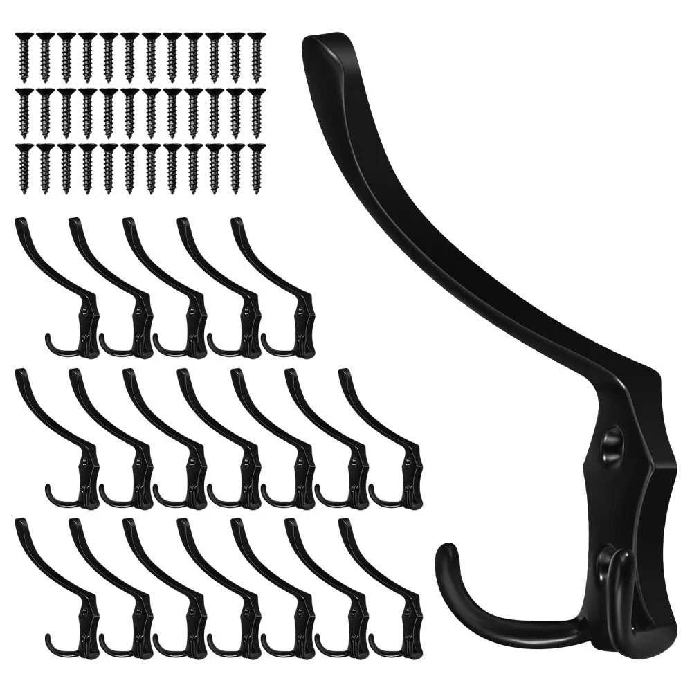 VETEMENTS 20 Pezzi Ganci Appendiabiti Ganci in Metallo Ganci per Asciugamani Ganci per Appendiabiti Vestiti