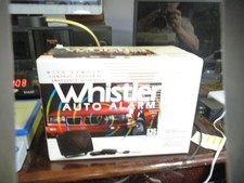 VINTAGE Whistler Auto Alarm 525 W/ Emergency Activator FULL Auto Kit Open Box