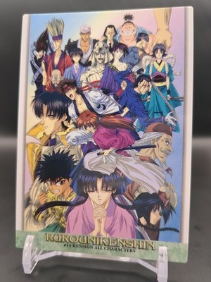 Himura Kenshin Kamiya Kaoru Yahiko #14 Rurouni Kenshin Carddass Masters Card C1