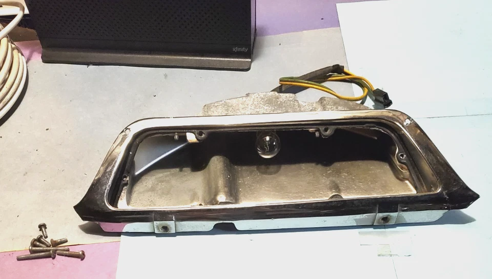 1962 - 63 克莱斯勒帝国前铬转向信号外壳/带灯泡就绪 4 镜头 — 第 2/4 张图片