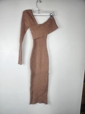 Lovers and Friends Tessa Midi Dress in Camel  
