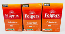 Folgers Colombian Decaf Coffee Medium Roast Keurig K-Cup 30 PODS 11/9/2026