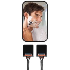 Shower Mirror Anti-Fog Shaving Mirror 4.1  6.5 Inch Anti-Fog Shower Mirror S...