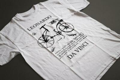 LEONARDO DA VINCI BICYCLE T-SHIRT