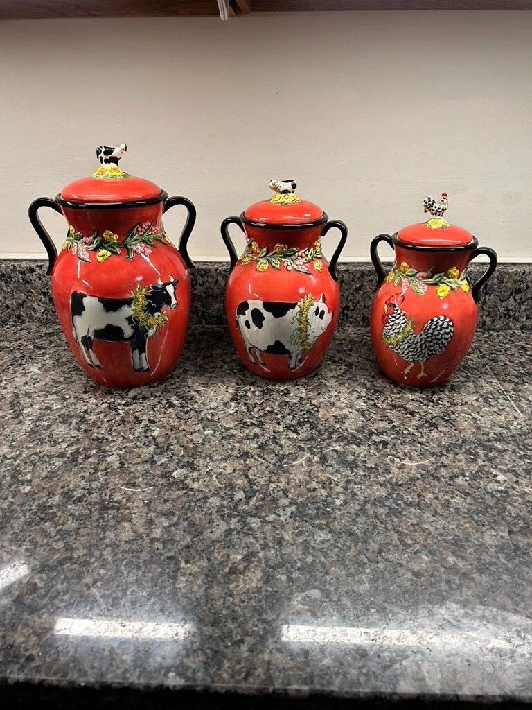 Elisabeth Pohle 3 Piece Canister Set