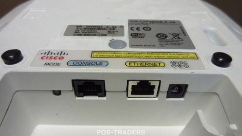 Cisco AIR-CAP2602E-E-K9 V02 Aironet WiFi Access Point 450Mbps N INCL 4x ANTENNAS - Bild 2 von 3