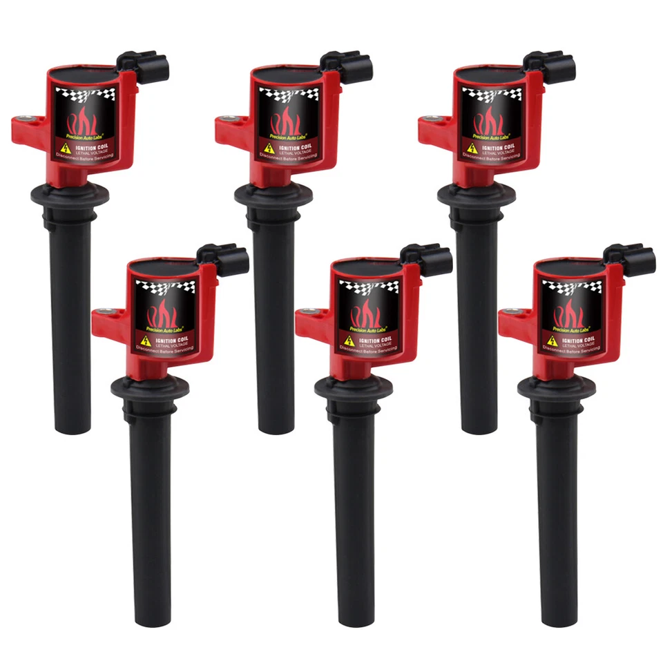 Bobina de encendido FD502 + bujías para Ford Escape Five Hundred Freestyle Taurus Foto 2 de 4